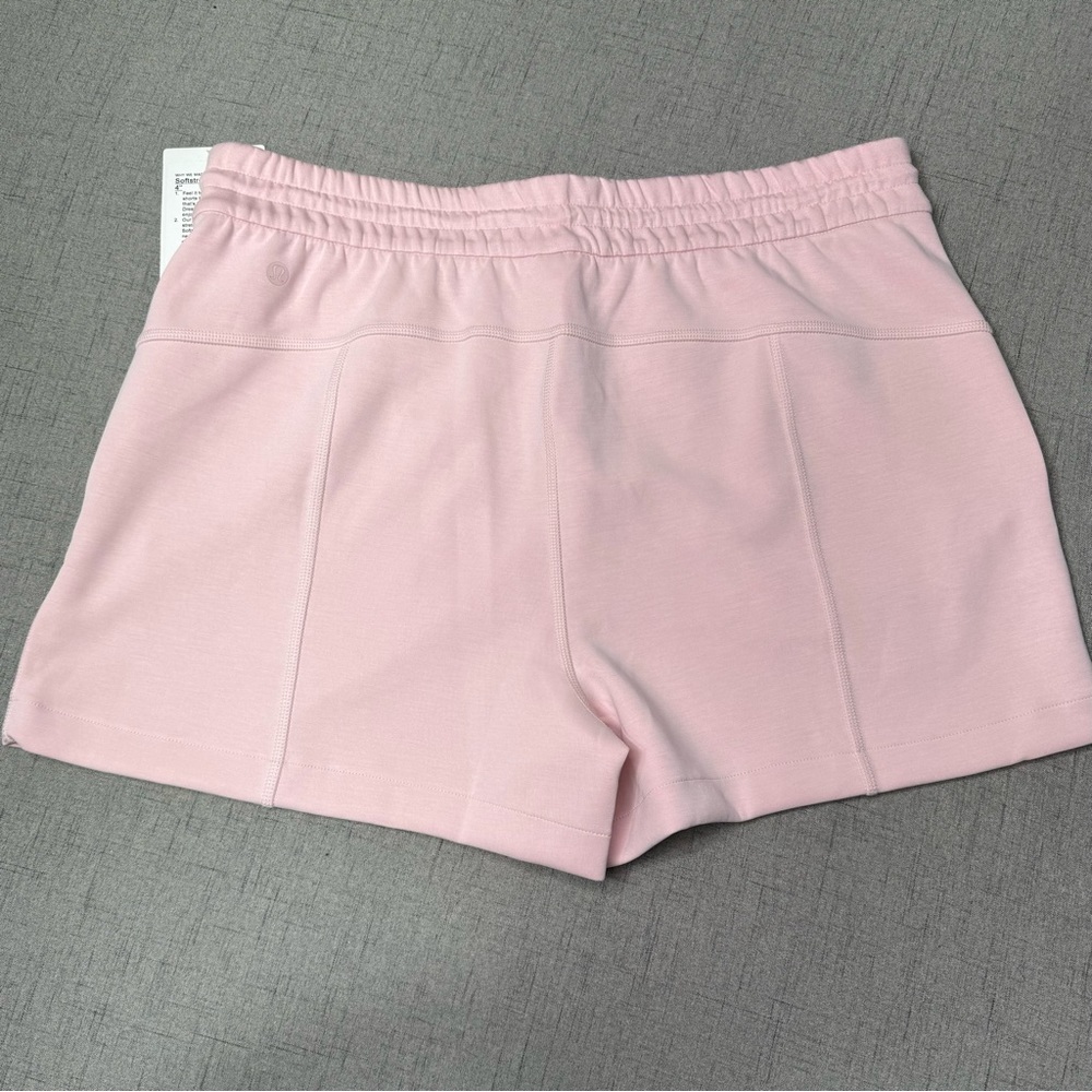 Lululemon Softstreme High Rise Short Flush Pink Casual Athletic Shorts 12 NWT - Picture 8 of 10